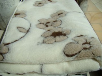 ПОСТЕЛЬНОЕ ПОСТЕЛЬНОЕ ИЗ ШЕРСТИ МЕРИНОСА, ШЕРСТЬ, 160X200