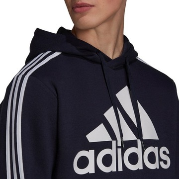 BLUZA MĘSKA ADIDAS ESSENTIALS HOODIE GRANATOWA H14642 r 2XL