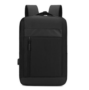 PLECAK NA LAPTOPA 15,6 + USB MĘSKI DAMSKI SZKOLNY