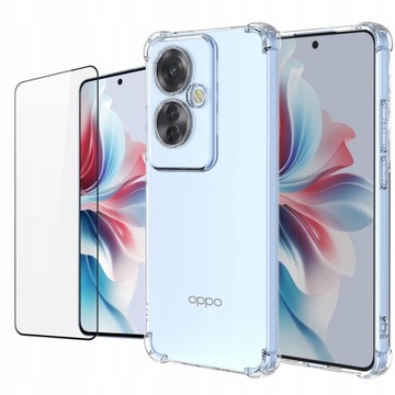 Etui pancerne do Oppo Reno 11F 5G, case, cover, plecki, pokrowiec + szkło