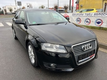 Audi A3 8P Hatchback 3d 1.6 102KM 2009 Audi a3 AUTOMAT KLIMATYZACJA PARKTRONIC EL.SZYBY EL.LUSTERKA GWARANCJA SER, zdjęcie 3