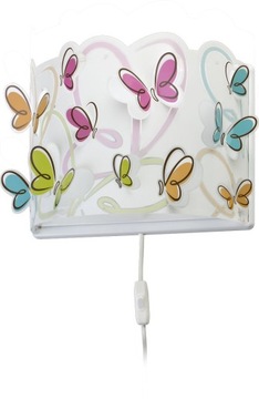Butterfly kinkiet 1-punktowy 62148 Dalber
