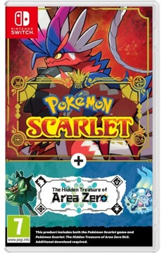 POKÉMON SCARLET + AREA ZERO SWITCH DLC