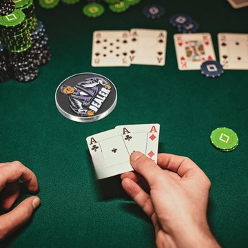 АКСЕССУАРЫ ДЛЯ ПОКЕРА ИГРОВЫЕ АКСЕССУАРЫ МАЛЕНЬКИЕ ДВУХСТОРОННИЕ ИГРОВЫЕ ФИШКИ