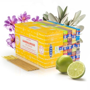 KADZIDEŁKA Nag Champa Satya MIX 12 zapachów