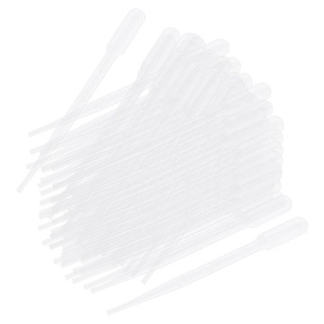 100x jednorazowy zakraplacz przezroczysty DIY zabawki naukowe praktyczne oko 2 ml