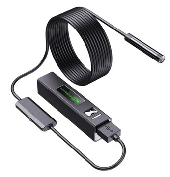 ENDOSKOP KAMERA INSPEKCYJNA 3.5M USB WIFI 8MM HD LED TELEFON PC ANDROID IOS