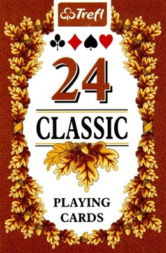 TREFL KARTY 24 LISTKI CLASSIC X142-018 [KARTY]
