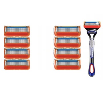 8x Gillette Fusion 5 WKŁADY WYMIENNE DO GOLENIA