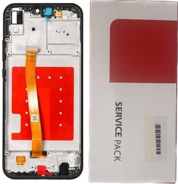 HUAWEI P20 Lite ANE-LX1 L21WYSWIETLACZ LCD RAMKA CZARNY