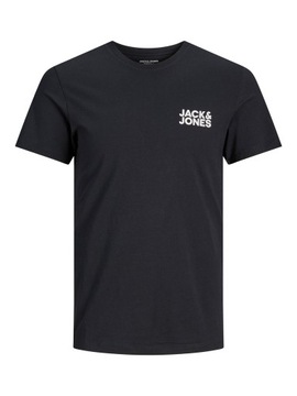 Jack&Jones T-Shirt Corp Logo 12151955 Czarny Slim Fit