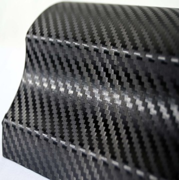 3D УГЛЕРФОЛЬГА ЧЕРНЫЙ ШПОН МАТОВЫЙ ЧЕРНЫЙ АВТОМОБИЛЬ 3М x 0,3М + РАКЛА