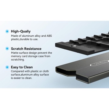 SmallRig 2832 Чехол для карт памяти 3x SD 6x microSD