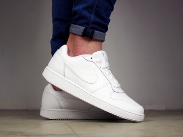 buty męskie Nike SKÓRA białe trampki sportowe sneakersy na co dzień