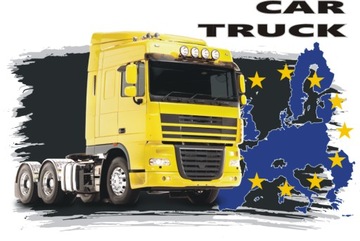 Футболка с принтом грузовика 1, размер L