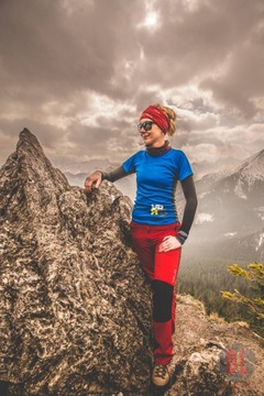 Трекинговые брюки MILO BRENTA красные, размер XXL