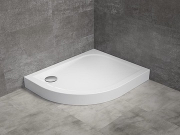 Brodzik asymetryczny 90x80 Delos E Compact Radaway
