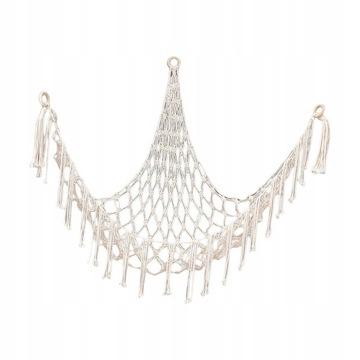 Мягкая игрушка-гамак с мягкой сеткой, макраме