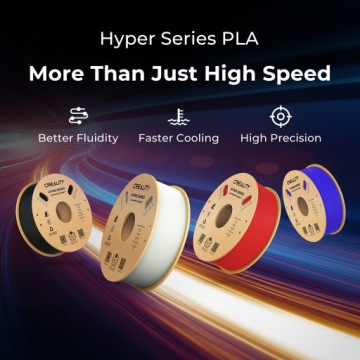 Нить Creality Hyper PLA 1,75 мм, высокая текучесть