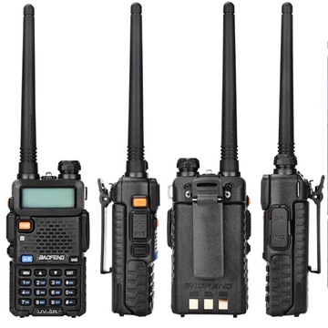 Baofeng UV-5R ЖЕСТКИЙ РАДИОТЕЛЕФОН РАЦИЯ УКВ УВЧ СКАНЕР