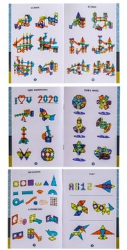 СВЕТЯЩИЕСЯ МАГНИТНЫЕ БЛОКИ СТОЙКА ДЛЯ ШАРОВ