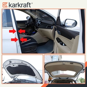 УПЛОТНИТЕЛЬНАЯ ЛЕНТА B ДЛЯ АВТОМОБИЛЬНЫХ ДВЕРЕЙ ЗВУКОИЗОЛЯЦИОННАЯ ЭЛАСТИЧНАЯ