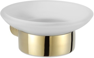 MEXEN BASE WISZĄCA MYDELNICZKA ZŁOTA SZKŁO