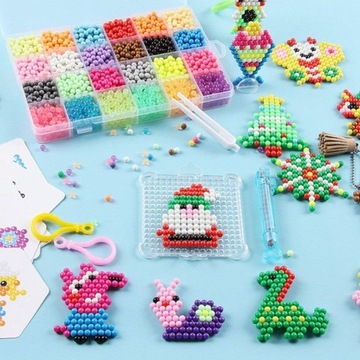 WATER BEADS MAGIC BEADS набор из 3000 подарочных трафаретов КАЧЕСТВЕННЫЙ ДЕНЬ РОЖДЕНИЯ DIY