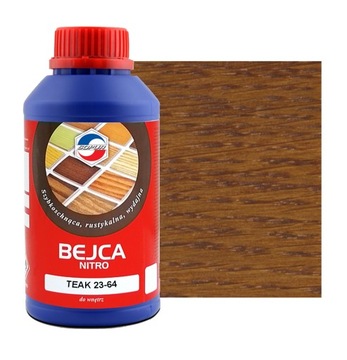 Bejca nitro SOPUR teak 23-64 500ml 0,5L 2364