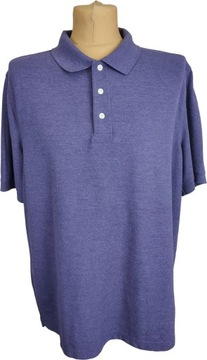 Croft & Barrow FIOLETOWA KOSZULKA POLO rozm XL
