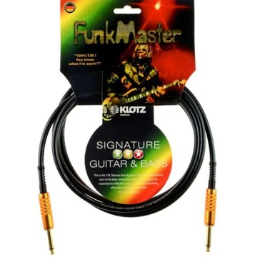 Kabel gitarowy Klotz Funk Master T.M. Steven 6m