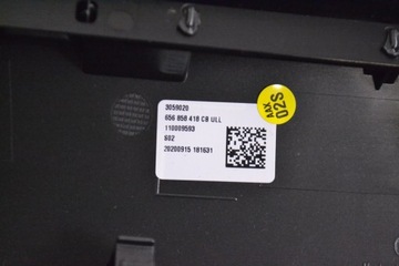 SKODA KAMIQ 1.0 TSI 2020 RHD PANEL KRYTY DESKY ROZDĚLOVACÍ