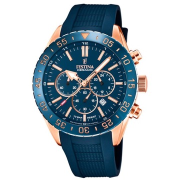Zegarek Męski Festina F20516-1 niebieski