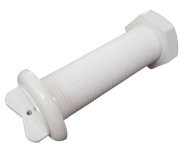 PRZEJŚCIE BURTOWE Z KORKIEM, 90 MM, PVC