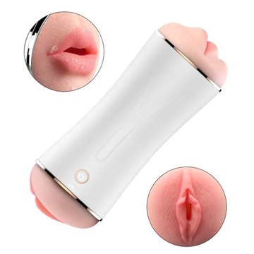 Masturbator-Vibrating Masturbation Cup USB 10 f