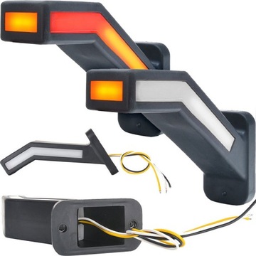 Габаритные фонари LED МАРКЕРНЫЕ ЗНАКИ НАПРАВЛЕНИЯ НАБОР ИЗ 2 ШТ.