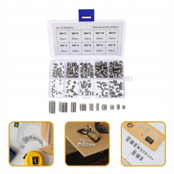 Ассортиментный набор различных винтов