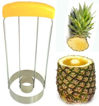 WYKRAWACZ DO ANANASA drylownica plastry ANANAS NÓŻ DO OWOCÓW OBIERACZKA