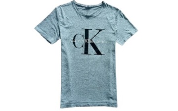 CALVIN KLEIN JEANS T-SHIRT DUŻE LOGO M