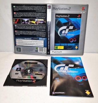 Gra GRAN TURISMO CONCEPT 2002 TOKYO-GENEVA PS2 PŁYTA BDB