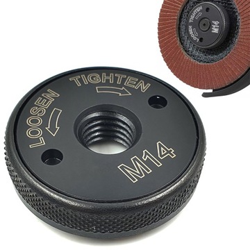 САМОЗАЖИМНАЯ ГАЙКА ДЛЯ УГЛОВОЙ ШЛИФМАШИНЫ M14