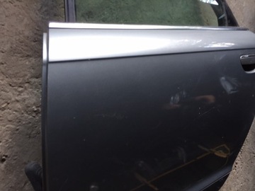 AUDI A6 C6 LY7G ДВЕРЬ ЛЕВАЯ ЗАДНЯЯ ЛЕВАЯ