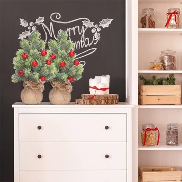 РОЖДЕСТВЕНСКАЯ ЕЛКА НА СТОЛБА, РОЖДЕСТВЕНСКАЯ ФИГУРКА, ПЛАТЬЕ, 28 см