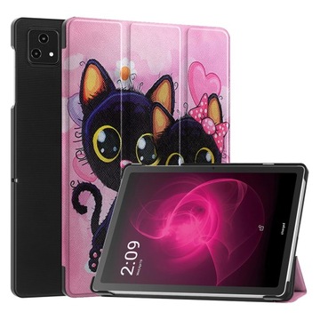 ETUI SMART COVER GRAFIKA + RYSIK do T-MOBILE T TABLET 10,36