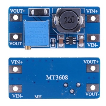ПОВЫШАЮЩИЙ ИМПУЛЬСНЫЙ ПРЕОБРАЗОВАТЕЛЬ DC-DC MT3608 ROSFIX ПОВЫШЕНИЕ НАПРЯЖЕНИЯ