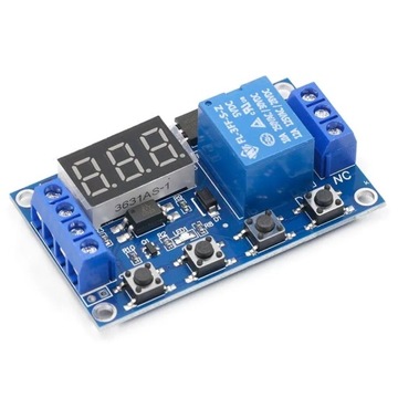 Przekaźnik czasowy włącznik timer 230V 10A 999min,0