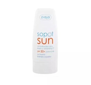 Ziaja Sopot Sun Krem z wit C SPF 50+ UVA+UVB 50ml