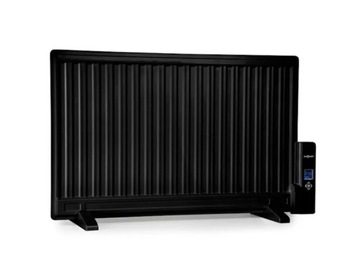 Grzejnik olejowy OneConcept 800 W Timer 95 cm Czarny