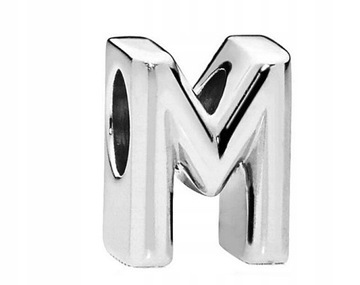 Charms ZAWIESZKA litera M srebro S925