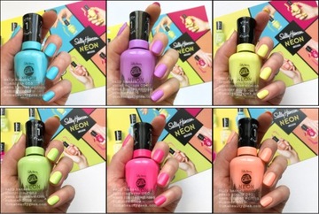 Гель-лак Sally Hansen Miracle Electric салатовый 052